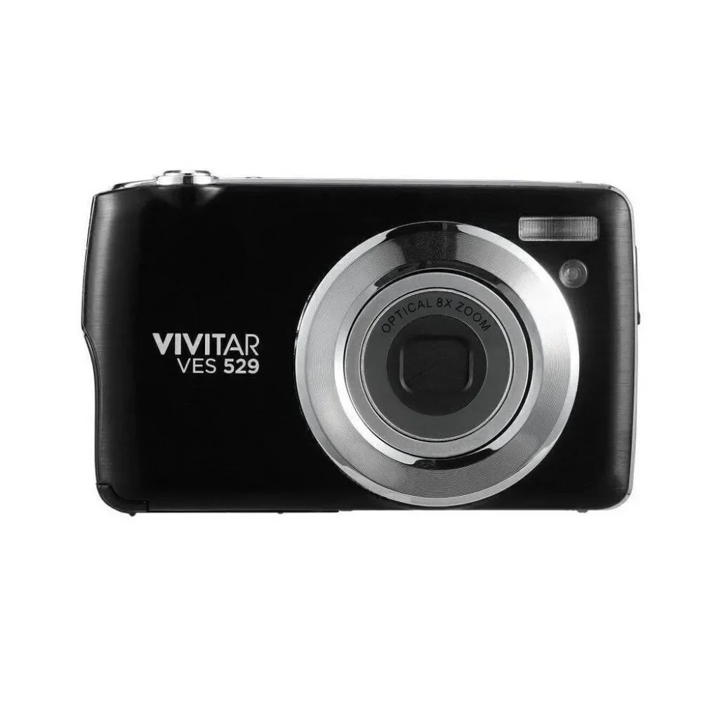 Vivitar VES-529 Black 8X Optical Zoom Digital Camera
